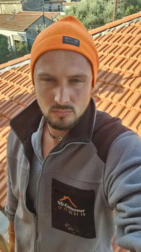 Dylan Naveri, artisan ND Couvreur